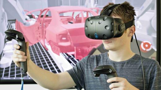Virtuální realita umožňuje studentům učit se zážitkem
