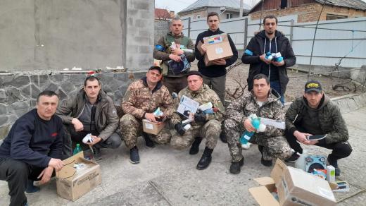 Adresáti humanitární pomoci na Ukrajině