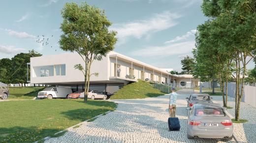 Vizualizace budoucího domova pro seniory ve Šternberku