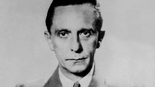 Joseph Goebbels, říšský ministr propagandy