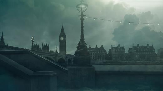 Machen si užívá brouzdání uličkami starého Londýna s dekadentně pochmurnou atmosférou fin-de-siècle. Město samo je pro něj tou největší záhadou a jednou z hlavních postav Tří podvodníků