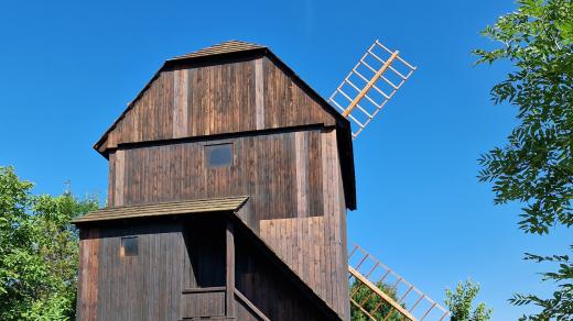 Větrný mlýn, Rymice na Kroměřížsku