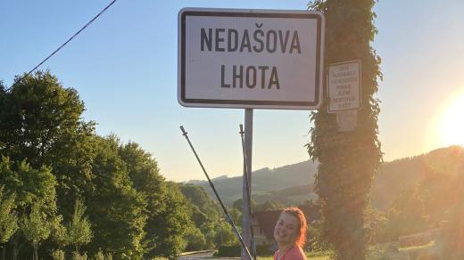 Cíl třetího putování Veroniky po Stezce Českem – Nedašova Lhota