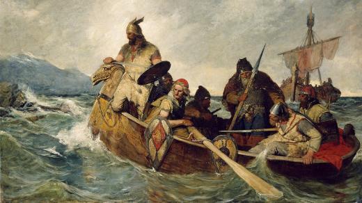 Plavba Vikingů Severním mořem