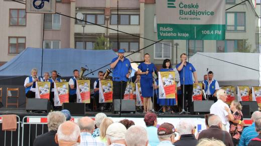 Řečická kapela na festivalu Kubešova Soběslav