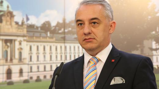 Josef Středula, předseda Českomoravské konfederace odborových svazů (ČMKOS)