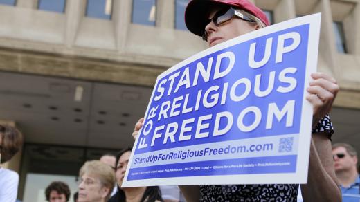 náboženská svoboda - protri potratům