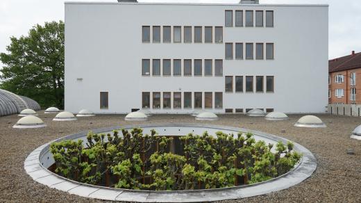 Kulturní centrum ve švédském městě Eslöv, architekt interiéru Hans Asplund