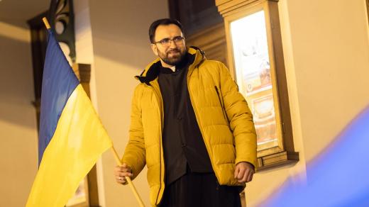 Otec Marian Kurylo spoluorganizuje v Pardubicích setkání občanů na podporu Ukrajiny