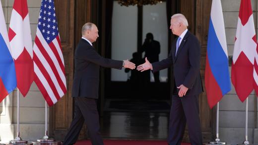 Setkání Joe Bidena a Vladimira Putina v Ženevě