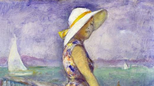 Žena na pláži
