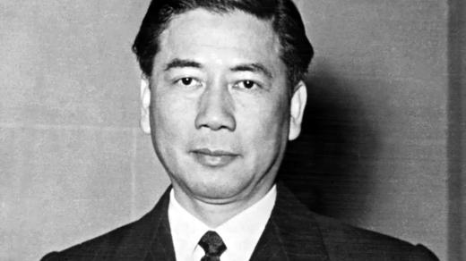 První jihovietnamský prezident Ngo Dinh Diem