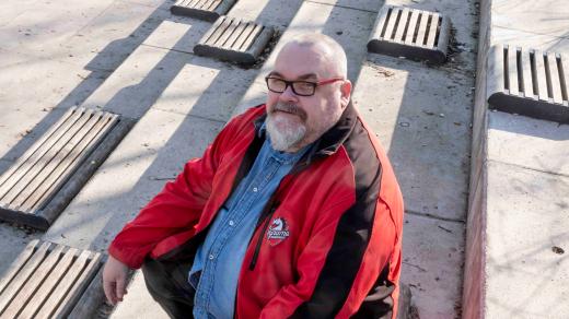 Učitel fyziky SOŠ Educa Leoš Baroň, držitel Zlatého Amose