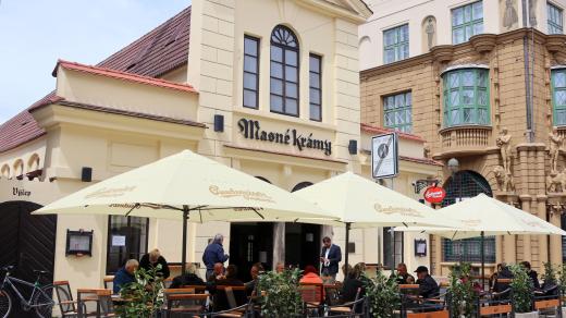 Masné krámy, legendární restaurace v Českých Budějovicích