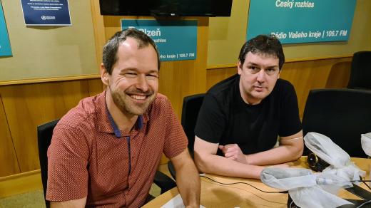 Jiří Kohout(vlevo) a Jiří Šplíchal