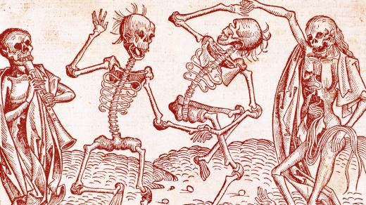 Michael Wolgemut: Tanec smrti, 1493