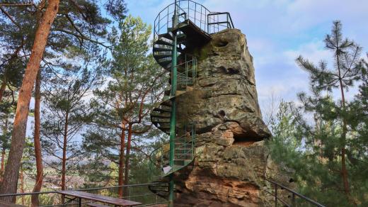 Skalní vyhlídka Hlavatice