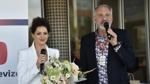 Klára Issová a Jan Čenský na Zlín Film Festivalu 2021