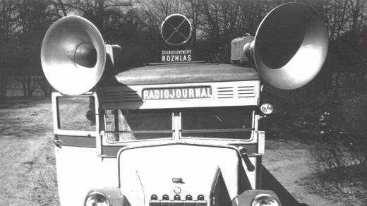 Propagační autobus Radiojournalu (1935)