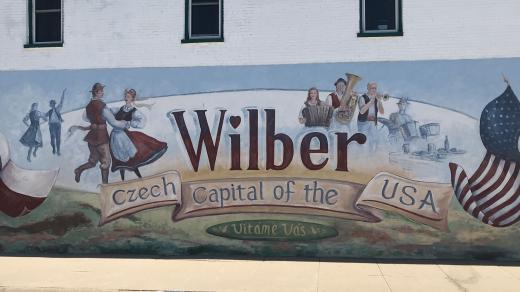 Vítá vás české hlavní město USA, Wilber, Nebraska