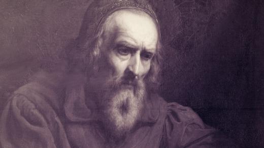 Jan Amos Komenský (1592 - 1670) , pedagog, reformátor, spisovatel a filozof, zakladatel moderní evropské pedagogiky - autor Jaroslav Čermák