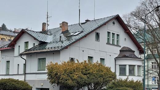 Vila Čapkových v Úpici. Rodina tu žila v letech 1890 až 1907