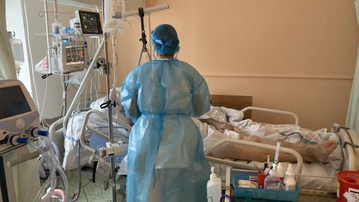 Na covidovém oddělení nemocnice ve Slaném leží asi 50 nakažených