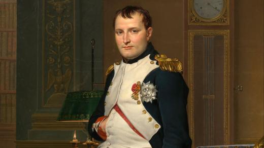 Jacques-Louis David: Napoleon I. ve své pracovně v Tuilerijském paláci