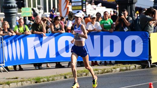 Česká reprezentantka Moira Stewartová