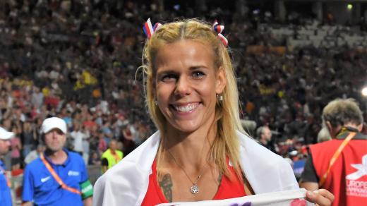 Nikola Ogrodníková, stříbrná medailistka z mistrovství Evropy