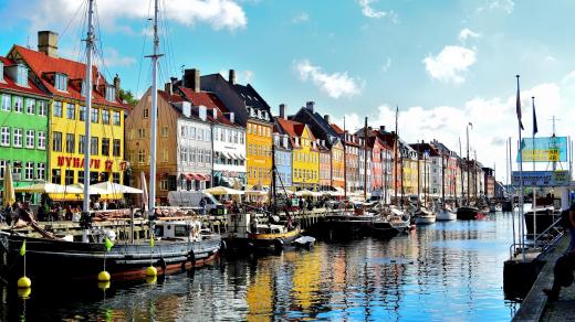 Hlavní město Dánska Kodaň
