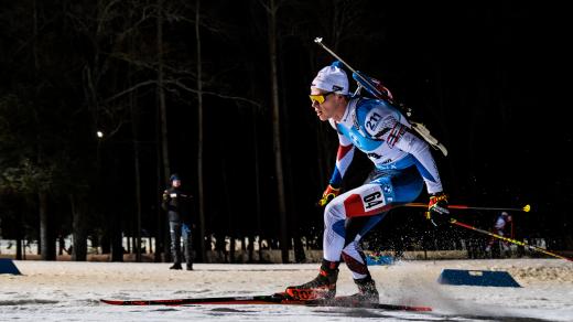 Světový pohár v biatlonu.
