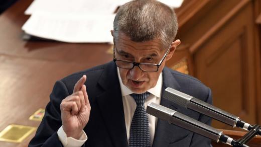 Premiér Andrej Babiš reaguje na schůzi sněmovny na informace o výsledku auditu Evropské komise ohledně jeho možného střetu zájmů dotací pro Agrofert.