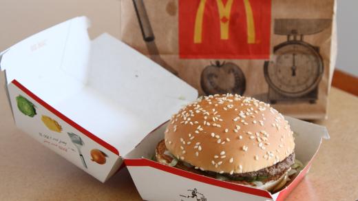 Big Mac od McDonald's (ilustrační foto)