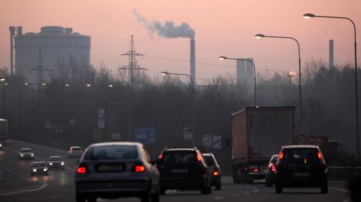 Zvýšená emise polétavého prachu v Ostravě