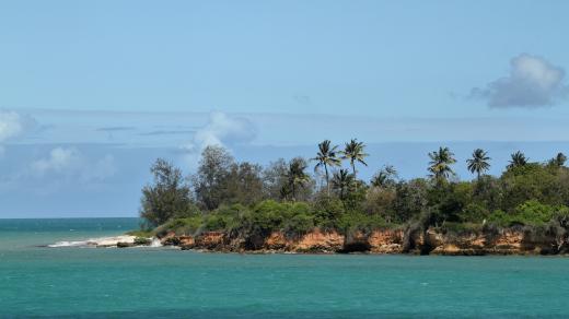 Ostrov v Indickém oceánu.