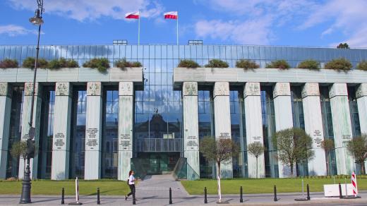 Budova polského nejvyššího soudu ve Varšavě