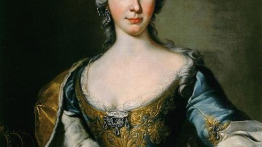 Portrét Marie Terezie od Gabriella Mattei.