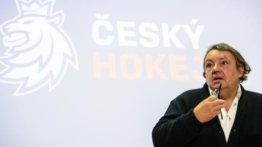 Prezident českého svazu ledního hokeje Tomáš Král.