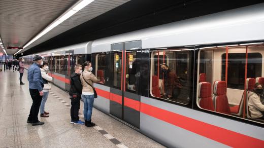 Pražské metro, ilustrační foto