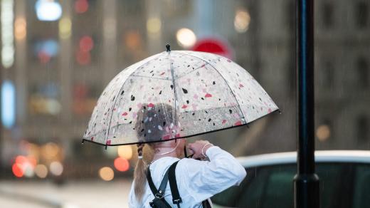 počasí, déšť, ilustrační foto
