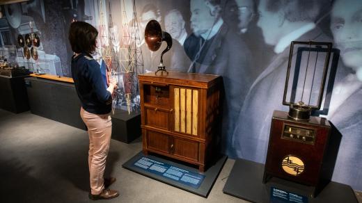 V Národním technickém muzeu je k vidění i rádio, které používal Tomáš Garrigue Masaryk
