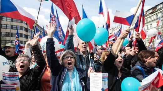 Demonstrace Česko proti bídě