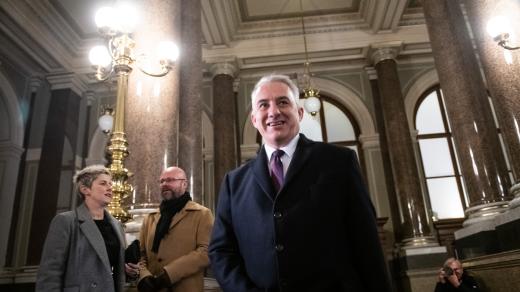 Prezidentská debata České televize. Josef Středula