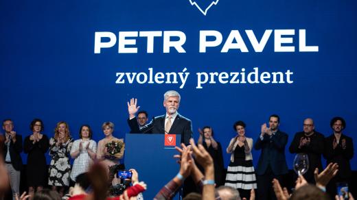 Petr Pavel po vyhlášení výsledků voleb