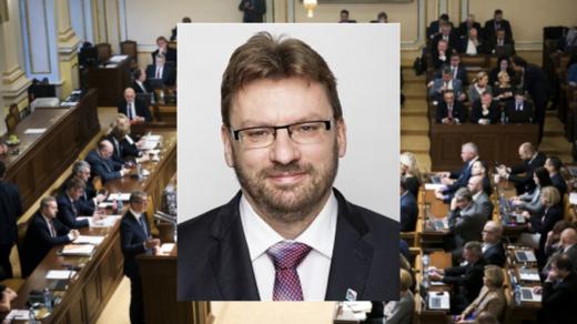 Poslanec SPD Lubomír Volný