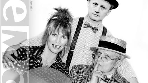 Ukázka z publikace Českého rozhlasu k 60. výročí divadla Semafor.