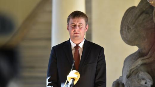 Ministr zahraničních věcí Tomáš Petříček z ČSSD.