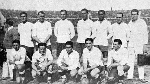 Uruguayský tým na mistrovství světa ve fotbale