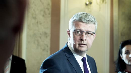 Ministr průmyslu a obchodu Karel Havlíček (za ANO)